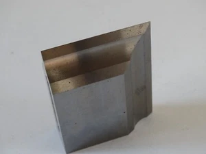 VINTAGE toolmaker machinist beveled edge surface plate square hardened ground - Picture 1 of 6