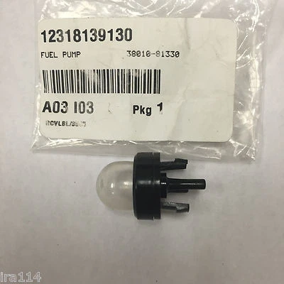 12318139130 (2PK) Genuine Echo Purge Bulb CS-301 CS-310 CS-3000 CS-305 CS-306 - Image 1 of 3