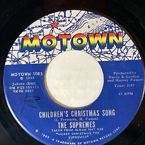 The Supremes Children's Christmas Song & Twinkle Twinkle Little Me 45 Holiday - Imagen 1 de 4
