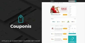 GPL Theme Gutschein v3.1.8 - Affiliate & Submitting Coupons WordPress Theme - Bild 1 von 1