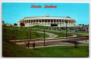 Postal Atlanta Stadium Home of the Braves and Falcons Georgia GA UNP - Imagen 1 de 2