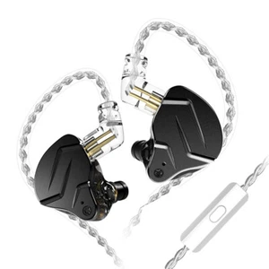 KZ ZSN Pro X In Ear Headphones Wired with Microphone HiFi Earphones 3.5mm Jack - Picture 1 of 12