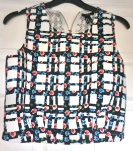 Never Worn Forever 21 Floral Print Top Size S (6-8) - Picture 1 of 2