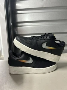 Size 7.5 - Nike Air Force 1 SE Premium Low Oil Grey Womens slighly used - Picture 1 of 6