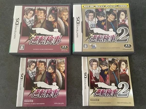 Ace Attorney Investigations 1 2 Miles Edgeworth Nintendo DS Gyakuten Kenji Japan - Picture 1 of 10
