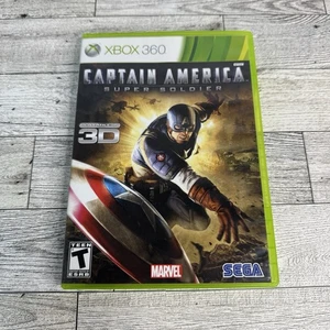 Captain America Super Soldier Xbox 360 Game With Manual *Read Description - Picture 1 of 5