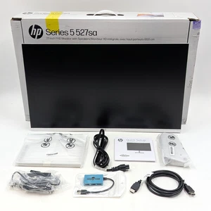 HP Series 5 527sa 27" FHD (1920 x 1080) 100Hz Silver w/ Speakers ‎| 94F48AA#ABA - Picture 1 of 12