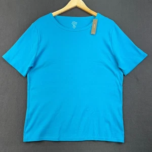 J. Crew Perfect Fit Knit Goods Cotton Yarns T-Shirt Tee Top XXL Neu mit Etikett - Bild 1 von 15