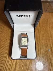 Reloj Pulsera Hombre Benrus PM203BR Flex Lugs Cuarzo 245 Japón Acero y Cromo - Imagen 1 de 5