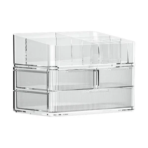 Makeup Organizer with Drawers Cosmetic Organizer for Cabinets Desk Lipstick - Picture 1 of 3