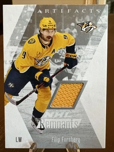 2025-26 UD Artifacts - Filip Forsberg - NHL Remnants Patch #NR-12 - Bild 1 von 2