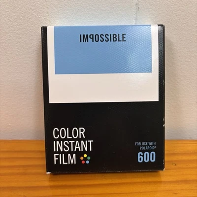 Polaroid 600 Film Impossible PRD4514 600 Instant Color Film 8 Photos - Image 1 of 4