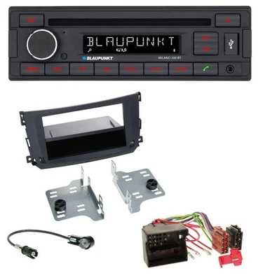 Blaupunkt MP3 USB CD Bluetooth AUX Autoradio für Smart ForTwo (451, 2010-2015) - Bild 1 von 4
