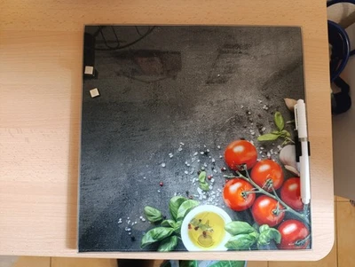 Magnetboard Glasmagnettafel Pinnwand 30 cm x 30 cm - Bild 1 von 2