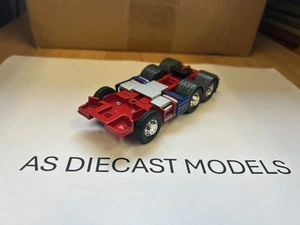 Corgi Modern Truck Heavy Haulage Scania R/4 Series Red Chassis Only 1/50 - Picture 1 of 4