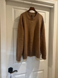 Maglione Lululemon Uomo Maglia Relaxed Fit Ceramica Marrone Nuovo con etichette Taglia:L - Foto 1 di 6