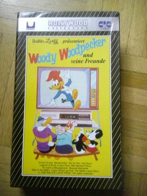VHS Kassette Woody Woodpecker und seine Freunde 1 x benutzt - Bild 1 von 3