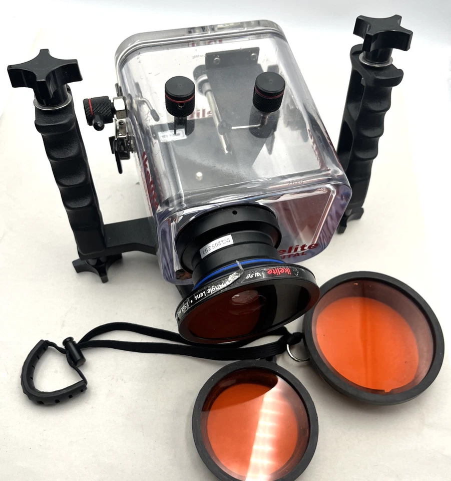 Ikelite Digital Underwater Housing 6014.04 For JVC GZ-MG77 Camcorder UNTESTED - Image 1 of 4