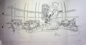 The Transformers 1984 G1 Production Series Background Layout Sunbow Productions - Picture 1 of 2