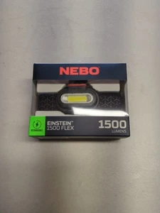 NEBO Einstein 1500 FLEX Rechargeable Headlamp 1500 LUMENS Water Resistant - Picture 1 of 2