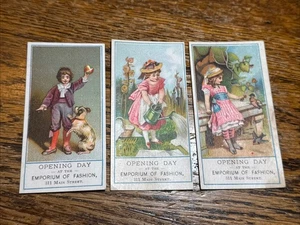 Emporium Of Fashion Trade Card - Tag der Eröffnung - U238 - Bild 1 von 2