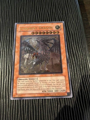 Yu-Gi-Oh! Yugioh Judgment Dragon TU01-EN000 Ultimate Rare English - Image 1 of 2