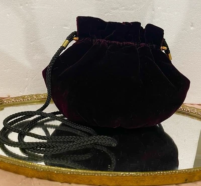 Vintage Velvet La Regale Flapper Shoulder Bag NEW - Image 1 of 2