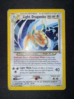 Light Dragonite 14/105 Neo Destiny Unlimited MP Condition - Image 1 of 4