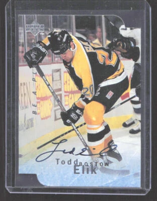 1995-96 Upper Deck Be a Player #S89 Todd Elik Auto - Image 1 of 2