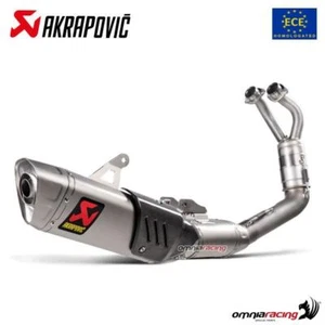 Scarico completo Akrapovic omologato titanio Yamaha R7 2022-2024 - Foto 1 di 7