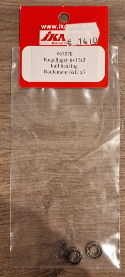 Ikarus Eco7 Kugellager 6x12x3 67570 - Bild 1 von 1