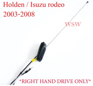 Holden RA 03-08 Rodeo Isuzu Denver Dmax Pillar AM FM Antenna Aerials Mast Rope - Picture 1 of 6
