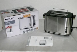 SC STE950A1 Designer Toaster Doppelschlitz 950 W 6 Stufen Brotaufsatz Edelstahl - Bild 1 von 12