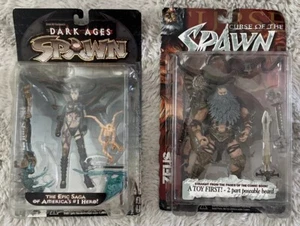 McFarlane Toys Curse Of The Spawn Series 13 ZEUS And Dark Ages The Skull Queen - Picture 1 of 14