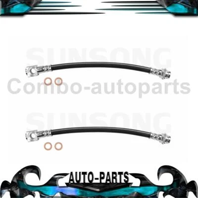 2x Manguera de línea de freno trasero Sunsong para Impala Chevrolet 2000 2001 2002 2003 2004 Foto 1 de 4