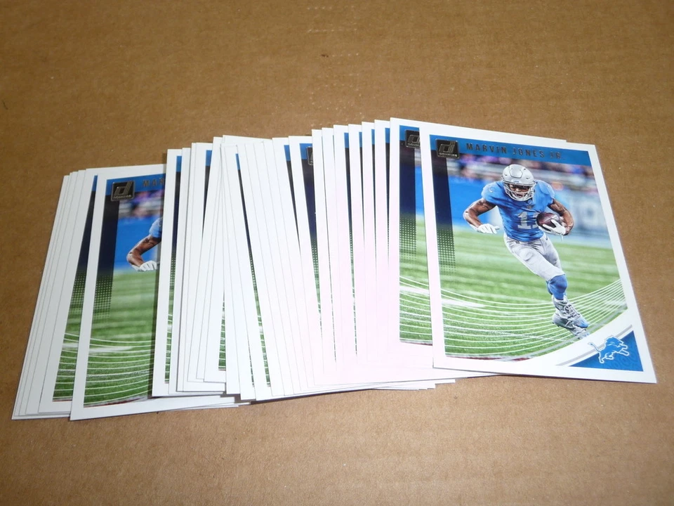 2018 Panini Donruss MARVIN JONES BASE LOT OF 24 CARDS LIONS #100 - Image 1 of 1