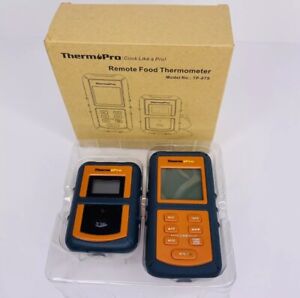 Therm Pro Remote Food Thermometer Model TP-07S Grill Smoker Open Box No Probe