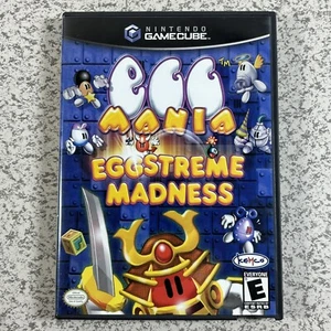 Egg Mania: Eggstreme Madness (Nintendo GameCube) ~ Original Case & Manual Only - Picture 1 of 9