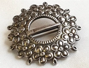 Kalevara Koru Brosche 925 Silber Finland Fibel - Viking /Wikinger 3,8 cm - Bild 1 von 6