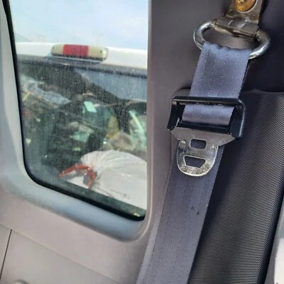 Ford F250 1994-1996 cinturón de seguridad trasero derecho retractor usado cabina extra gris Foto 1 de 4