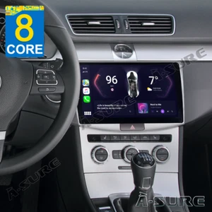 Für VW Passat B6 B7 CC 10.1" Android 14 Carplay 8-Core 4+64GB GPS Navi Autoradio - Bild 1 von 11