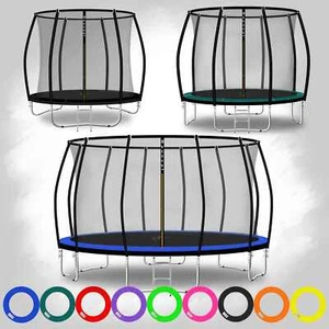 Gartentrampolin Kindertrampolin Trampolin verschiedene Größen FGIS Komplettset - Bild 1 von 110