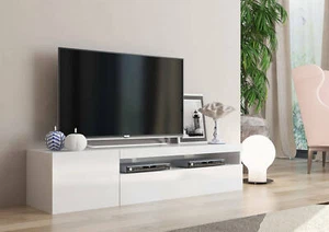 Mobile porta TV Dmangoni, Credenza bassa da soggiorno a 2 ante, cm 150x40h37 - Foto 1 di 18