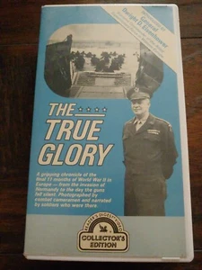 The True Glory, Readers Digest Collectors Edition Vintage VHS General Eisenhower - Picture 1 of 4