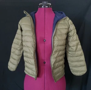 Gap Kids Puffer Jacket Small Regular Forest Green - Picture 1 of 4