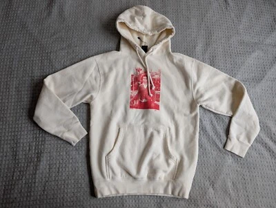Sudadera con Capucha Chrystie NYC Adulto Pequeña Marfil Gonz Mark Gonzales Estampado Foto Pullover Foto 1 de 4