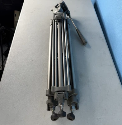 Vinten Vision 3 Tripod 🎥 Fluid Head Video Rig – No QR Plate – Free Ship USA - Image 1 of 4