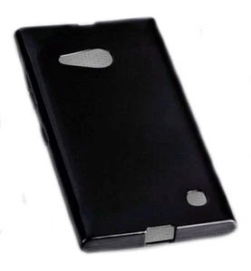 Dark Case Handy Cover Hülle Schale Kappe Schutz in Schwarz  für Nokia Lumia 730 - Picture 1 of 2
