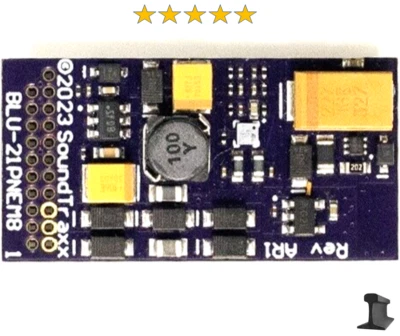 Soundtraxx Blunami ~ New 2025 ~ 21 Pin ~ WiFi DCC Sound Decoder ~ EMD-2 ~ 885623 - Image 1 of 4