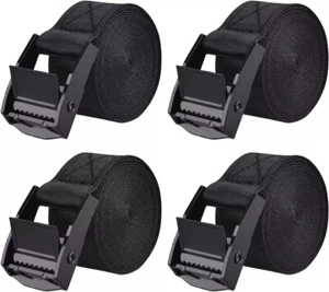 Cinch Tie down Strap Lashing Straps Heavy Duty Nylon Straps with Cam Buckles for - Picture 1 of 7